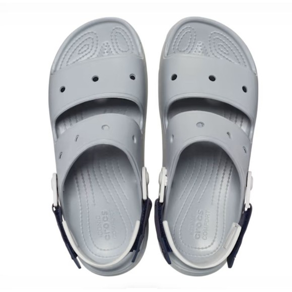 Crocs Unisex Classic All Terrain Sandal Camp Clog Men 12 Women 14 Light Gray main image 8
